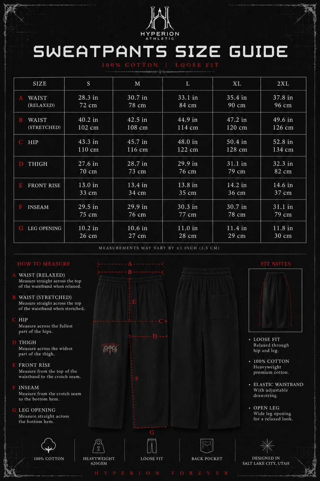 "Dragonblood" Loose Fit Sweatpants