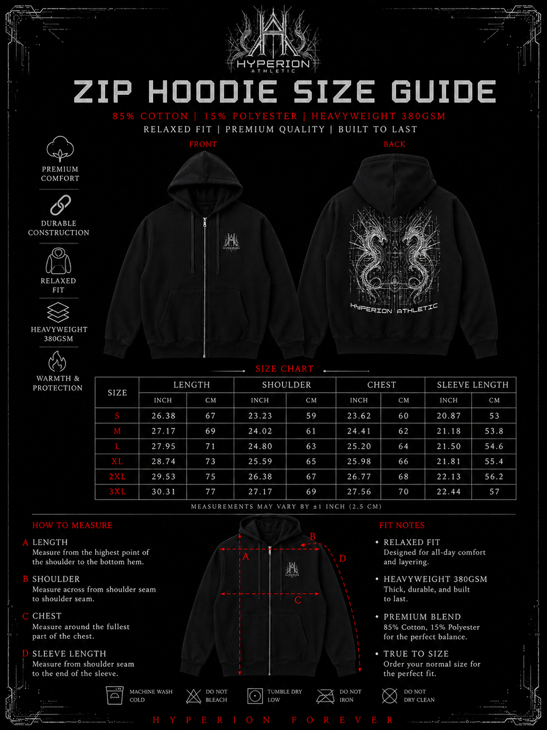 "The Gatekeepers" Zip Up Hoodie