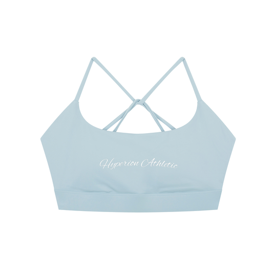 Minimal Sports Bra - Baby Blue