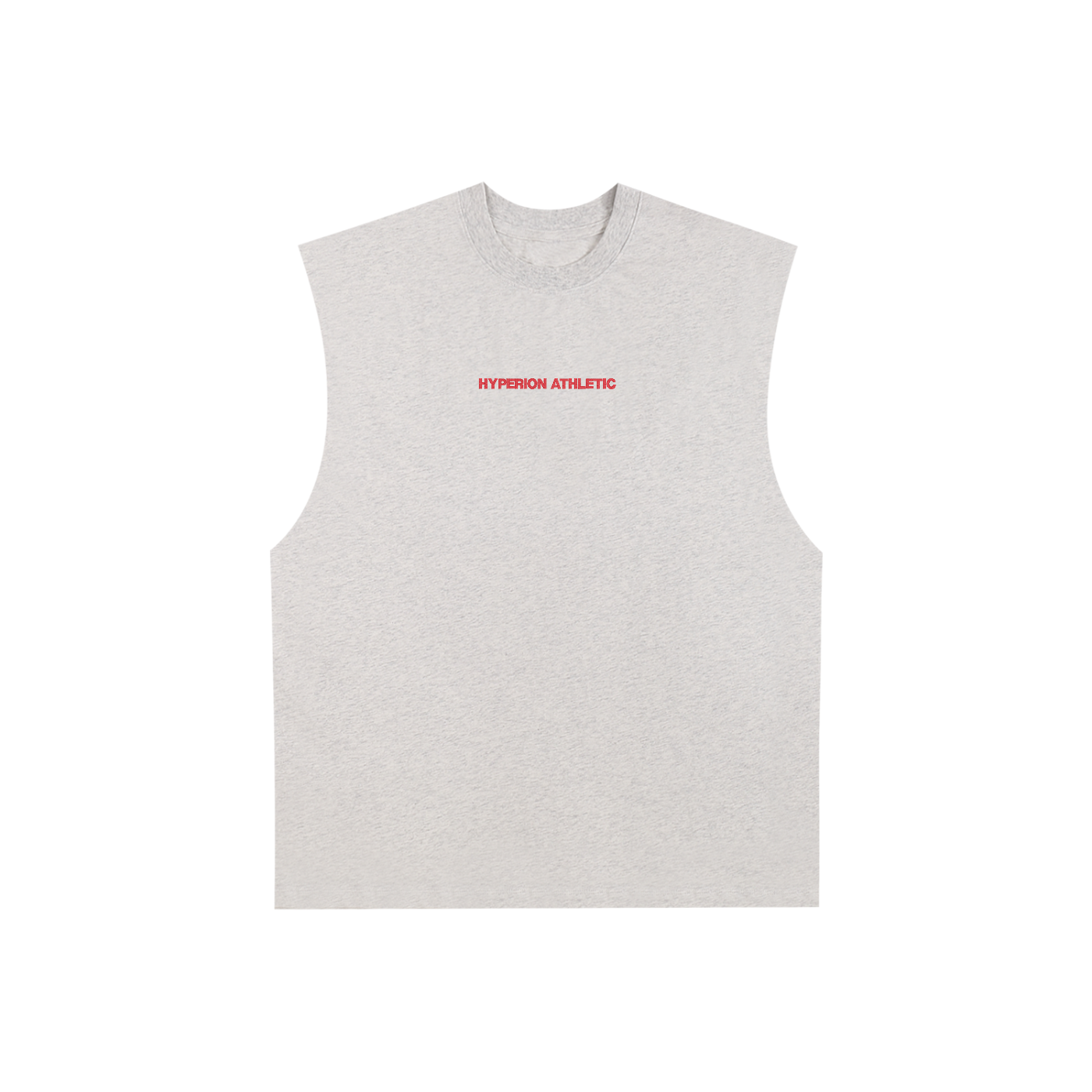 Red Embroidered Tank Top