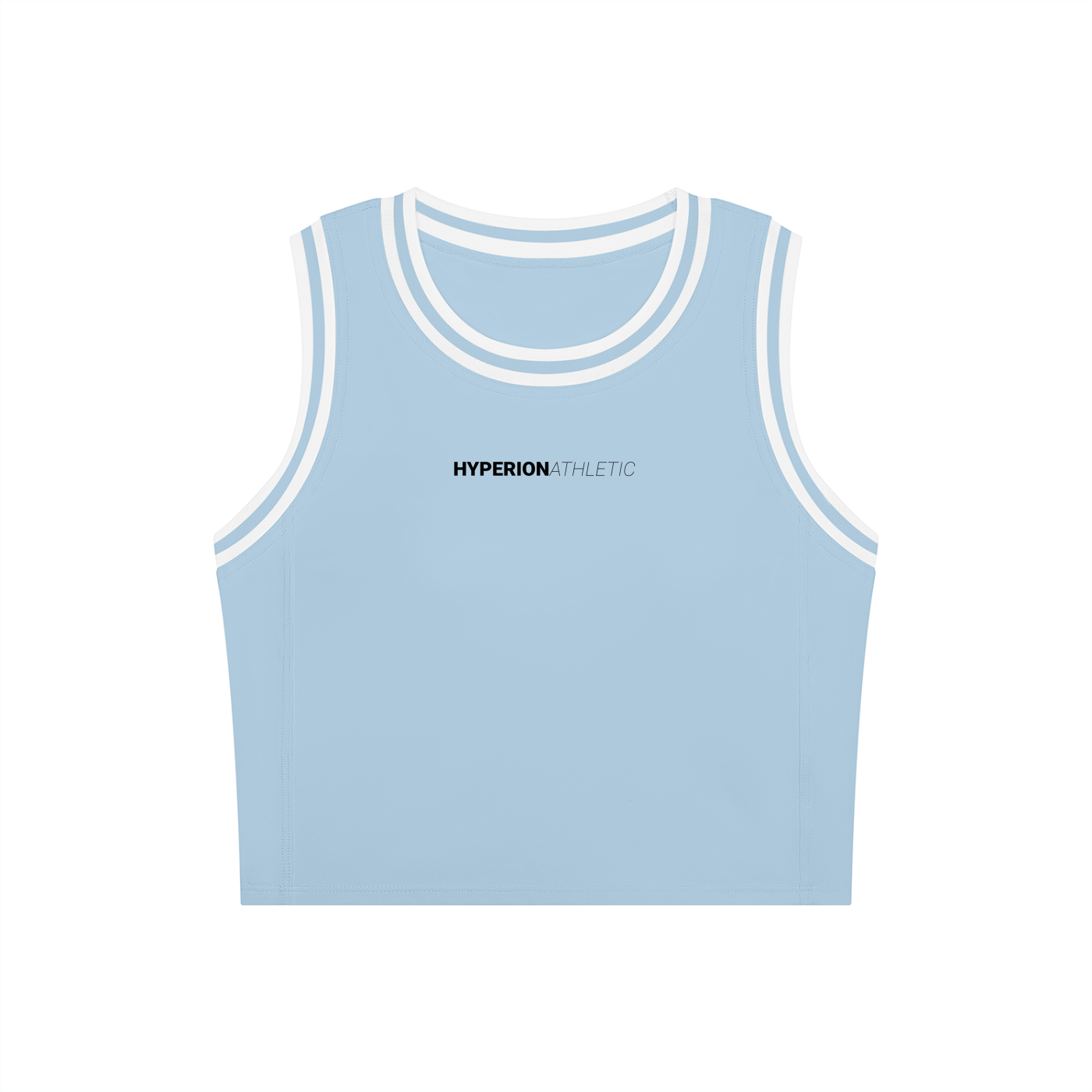 Blocked Baby Blue Tank