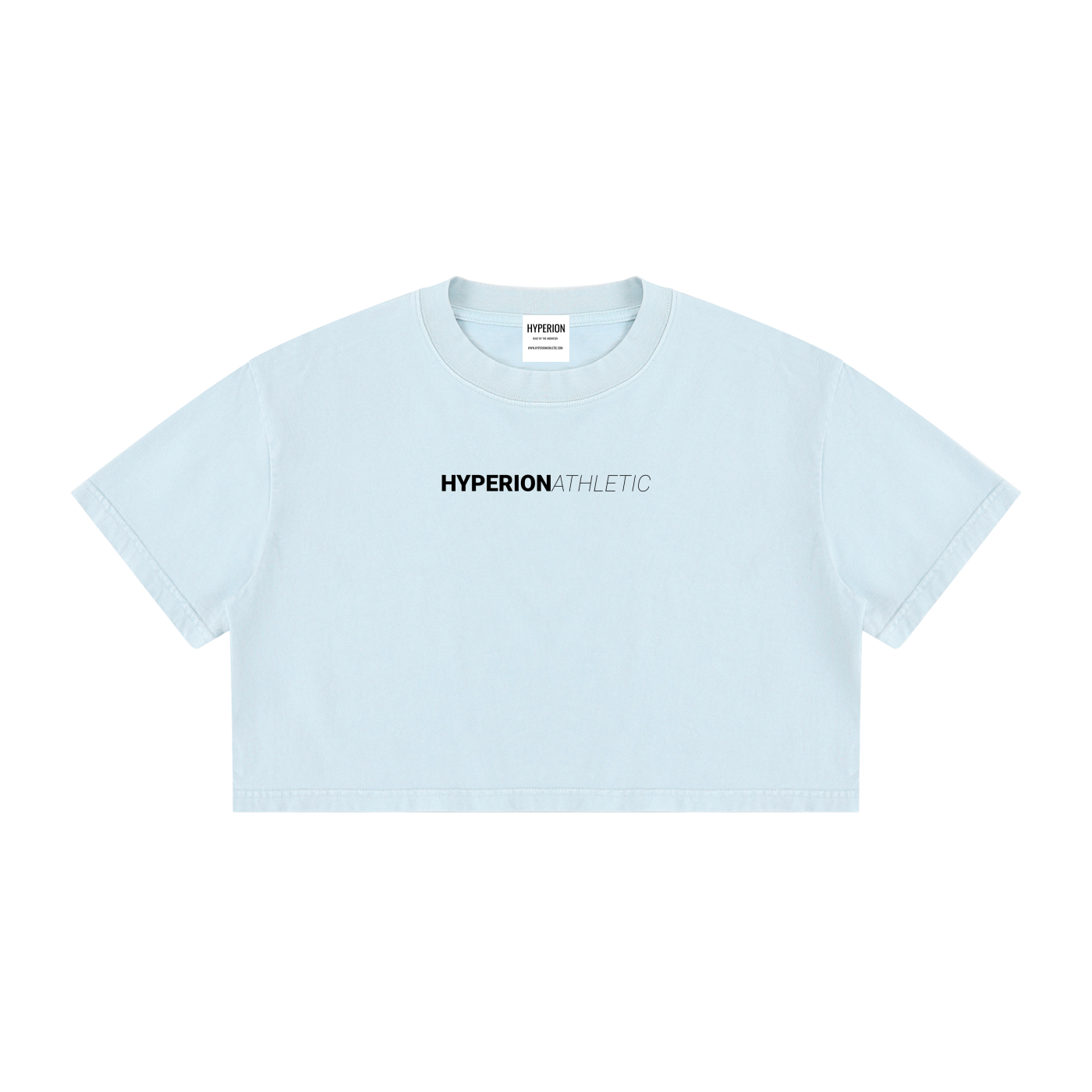 Oversized Cropped T Shirt