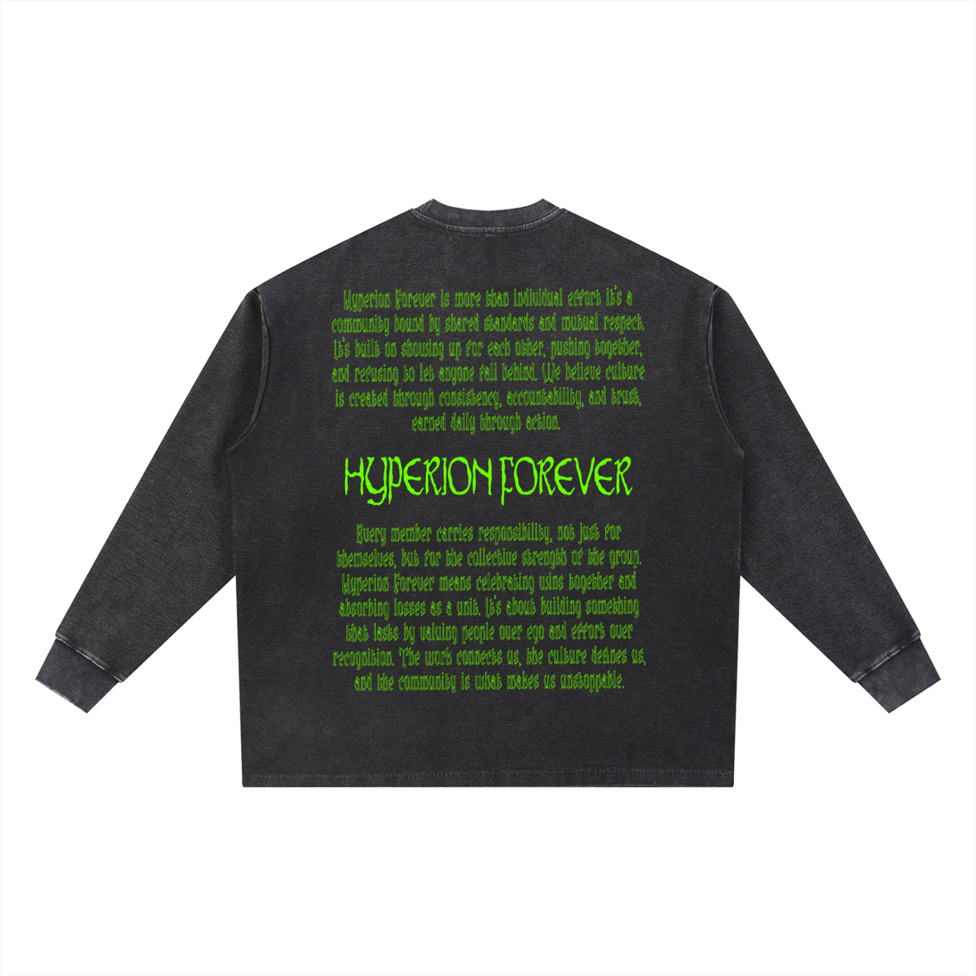 Waffle Oversized Long Sleeve