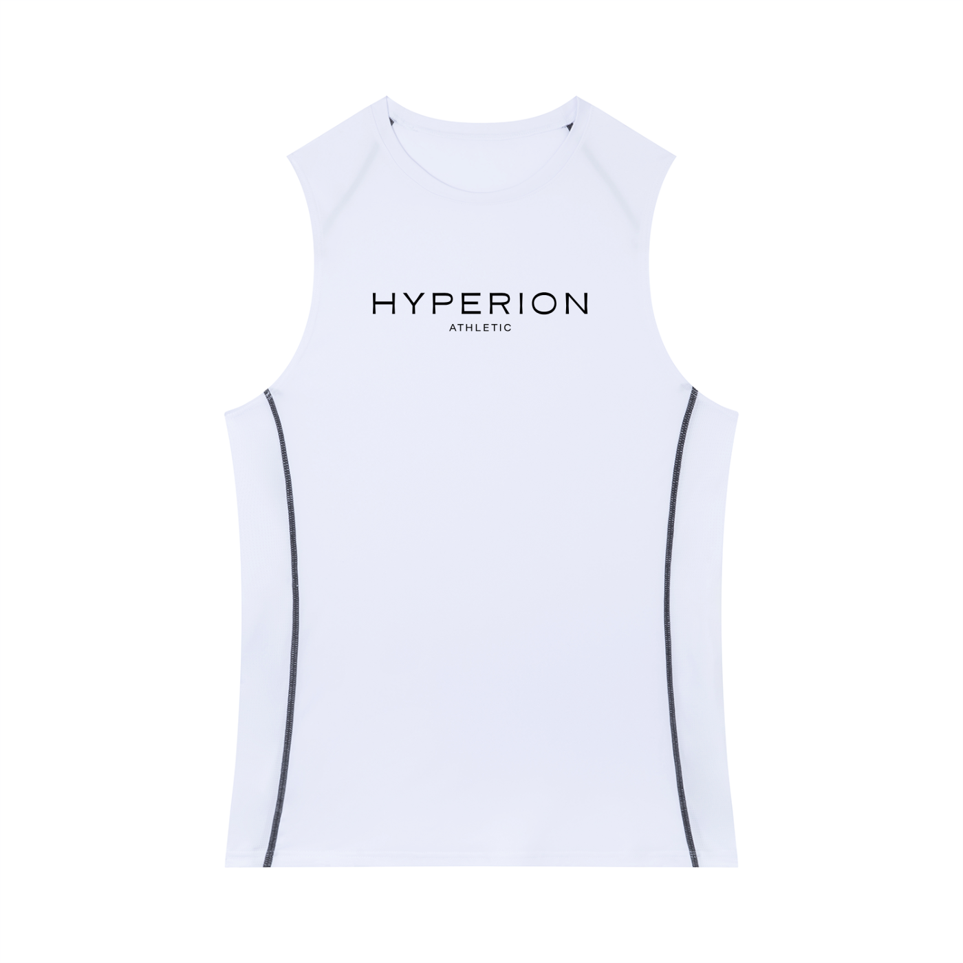Sleeveless Compression - White