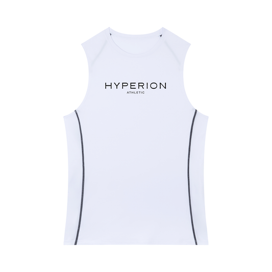 Sleeveless Compression - White