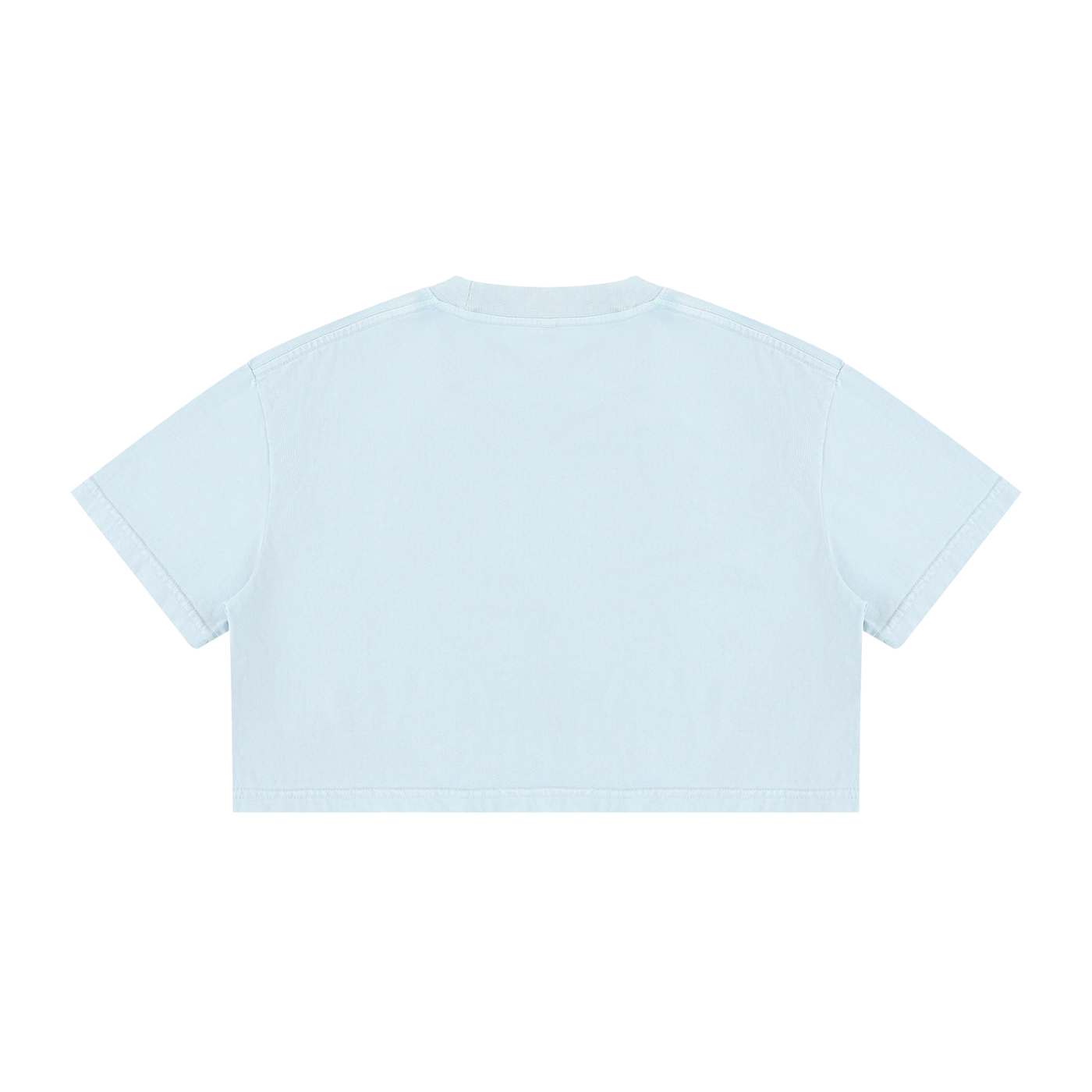 Oversized Cropped T Shirt