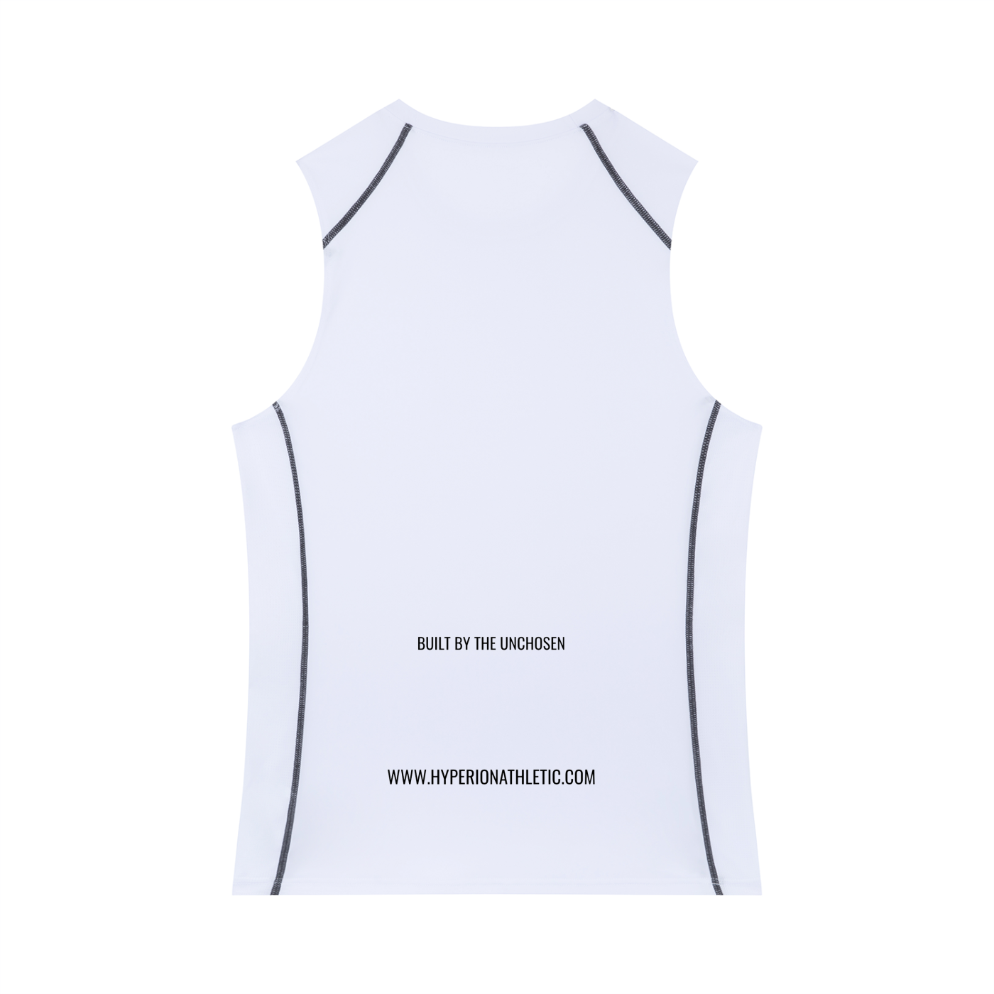 Sleeveless Compression - White