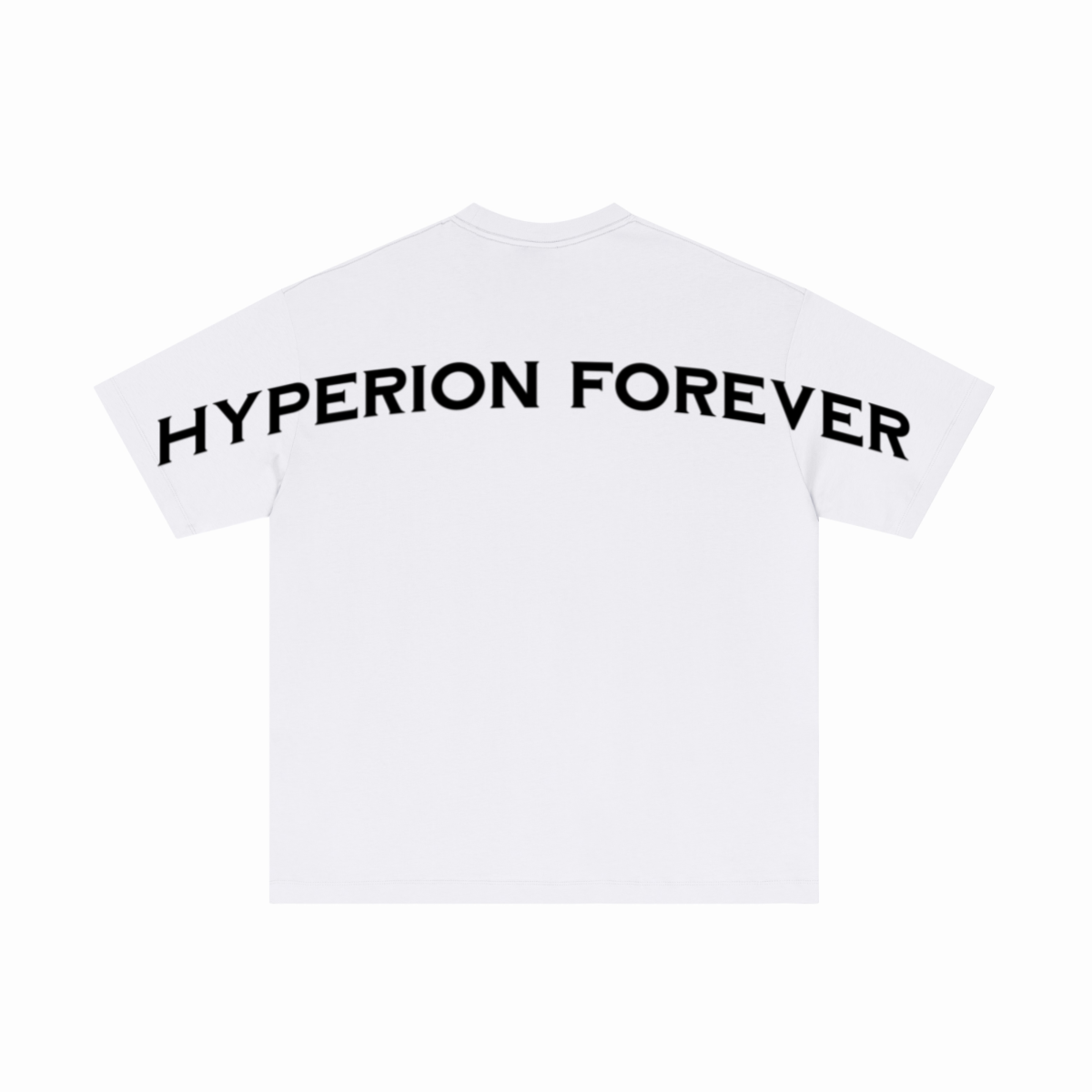 180GSM Men's Low-Shrink Lightweight Cotton T-Shirt  White