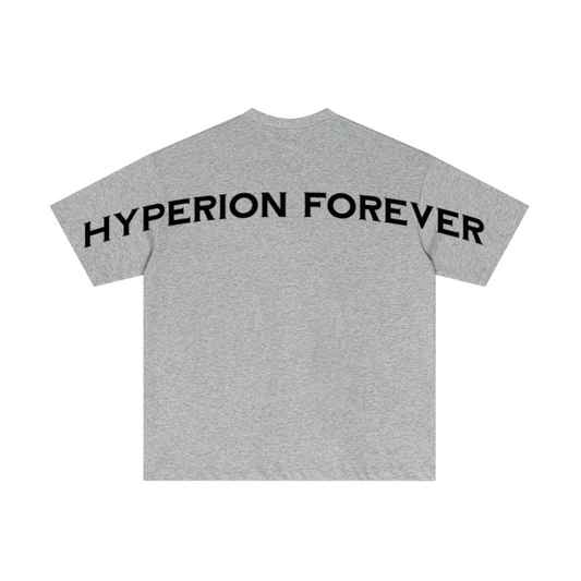 180GSM Men's Low-Shrink Lightweight Cotton T-Shirt LIght gray