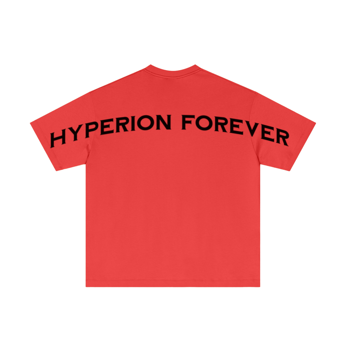 180GSM Men's Low-Shrink Lightweight Cotton T-Shirt Red