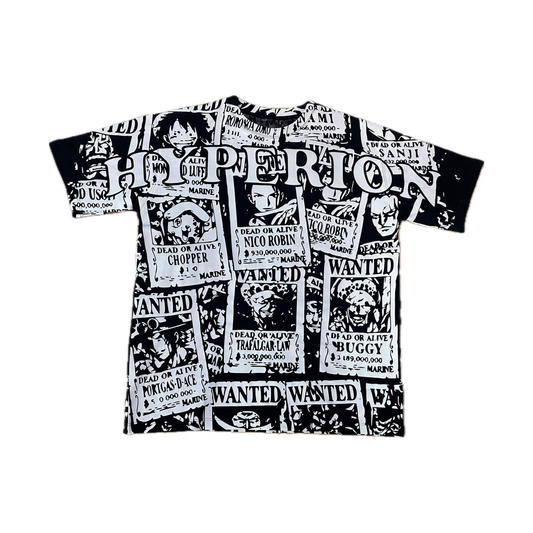 "WANTED" Oversized Tee
