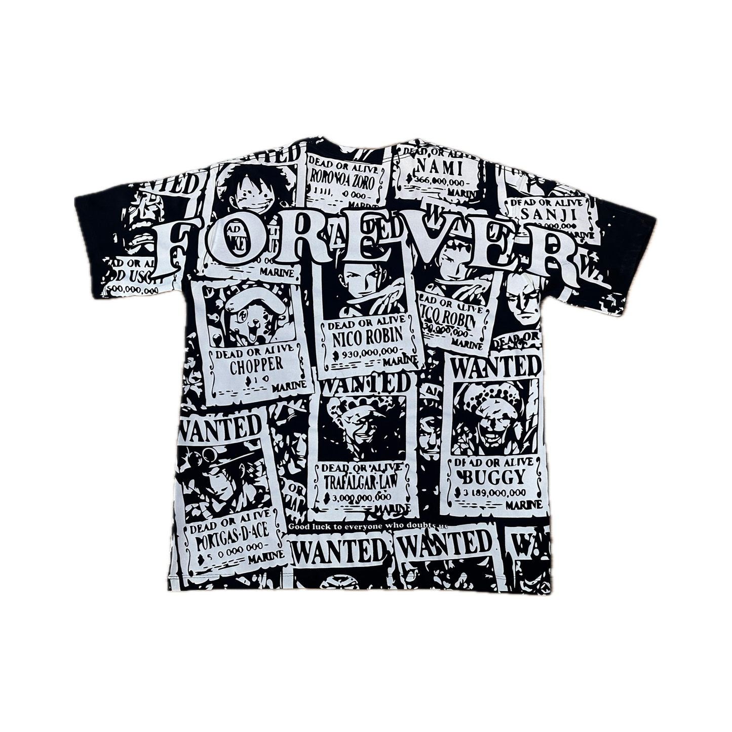 "WANTED" Oversized Tee